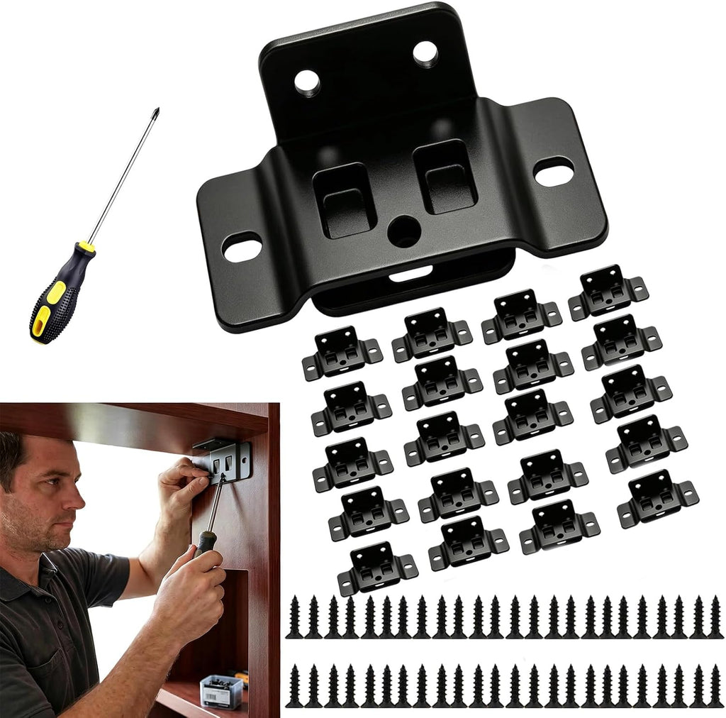 Quick Fitting Furniture Joint Bracket（10pack）