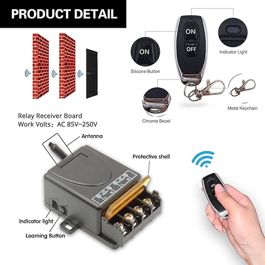 Wireless Remote Control Switch