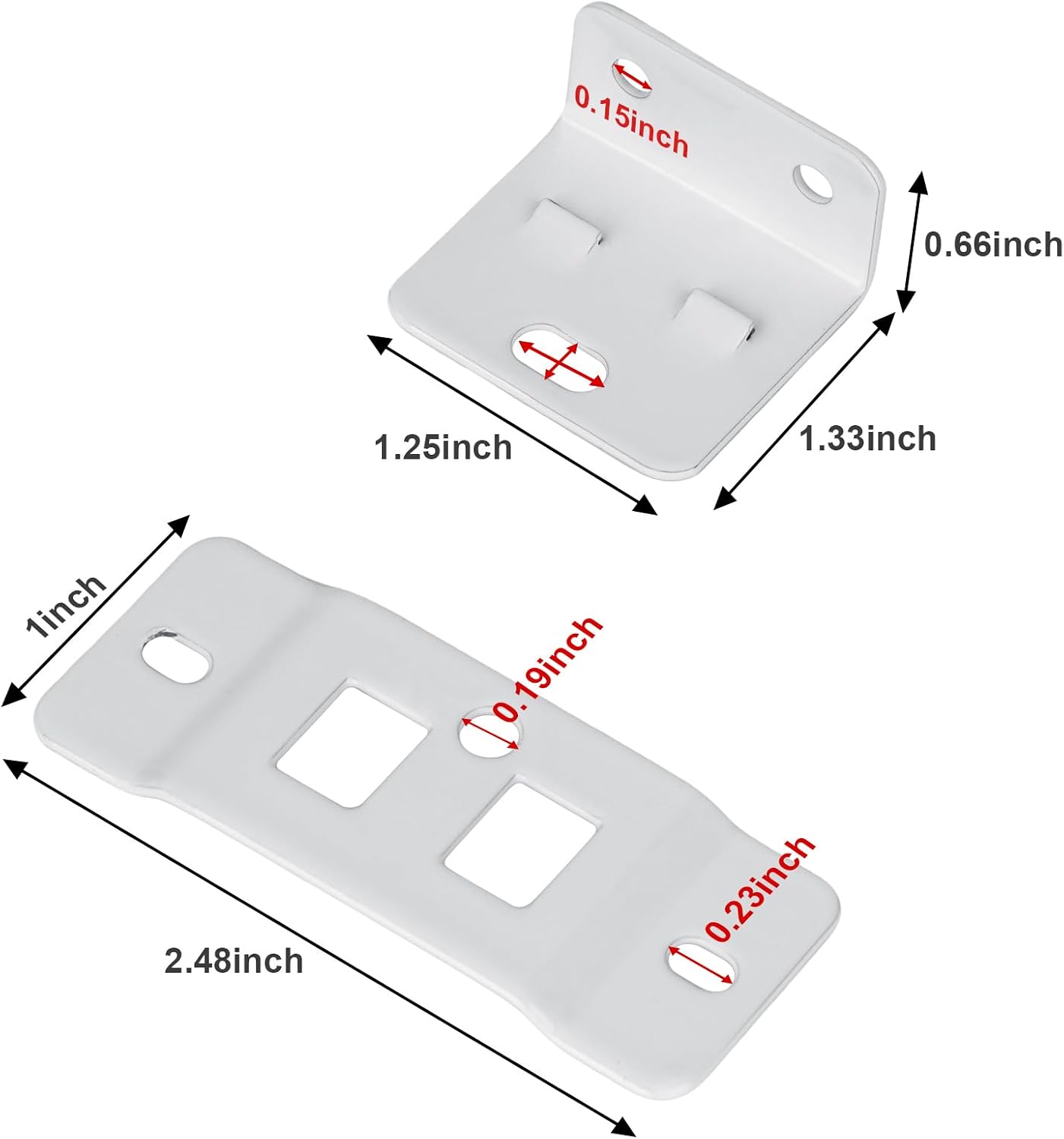 Quick Fitting Furniture Joint Bracket（10pack）