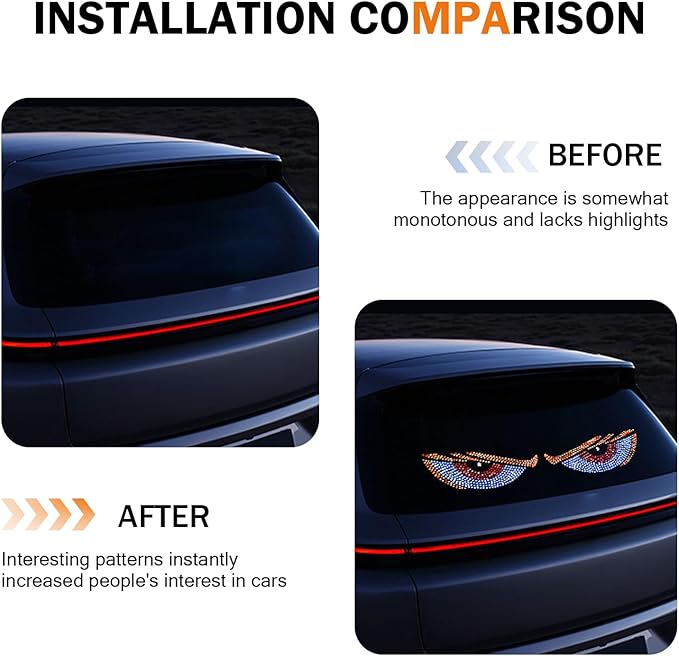 2PCS Devil Eyes Light for Cars