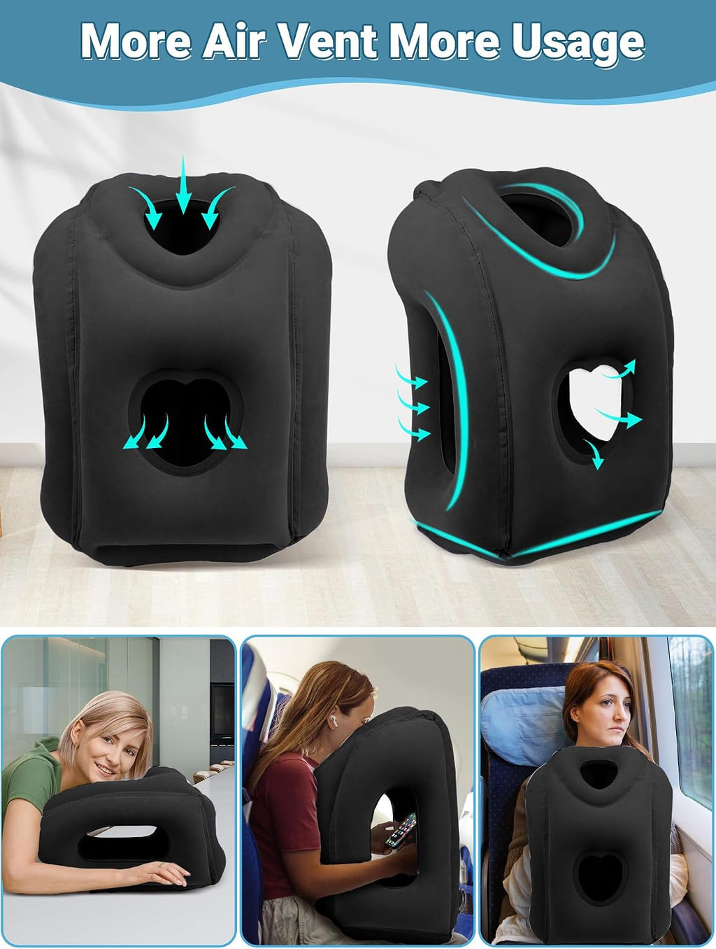 Inflatable Travel Pillow