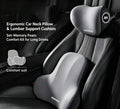 Car Headrest & Lumbar Support Cushion