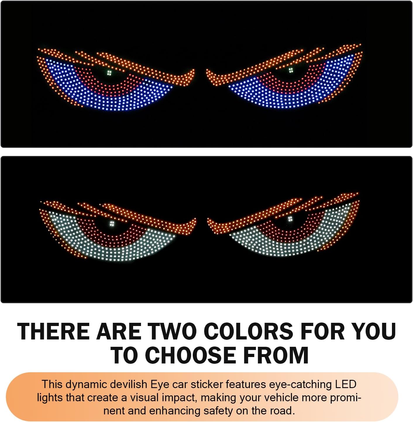 2PCS Devil Eyes Light for Cars