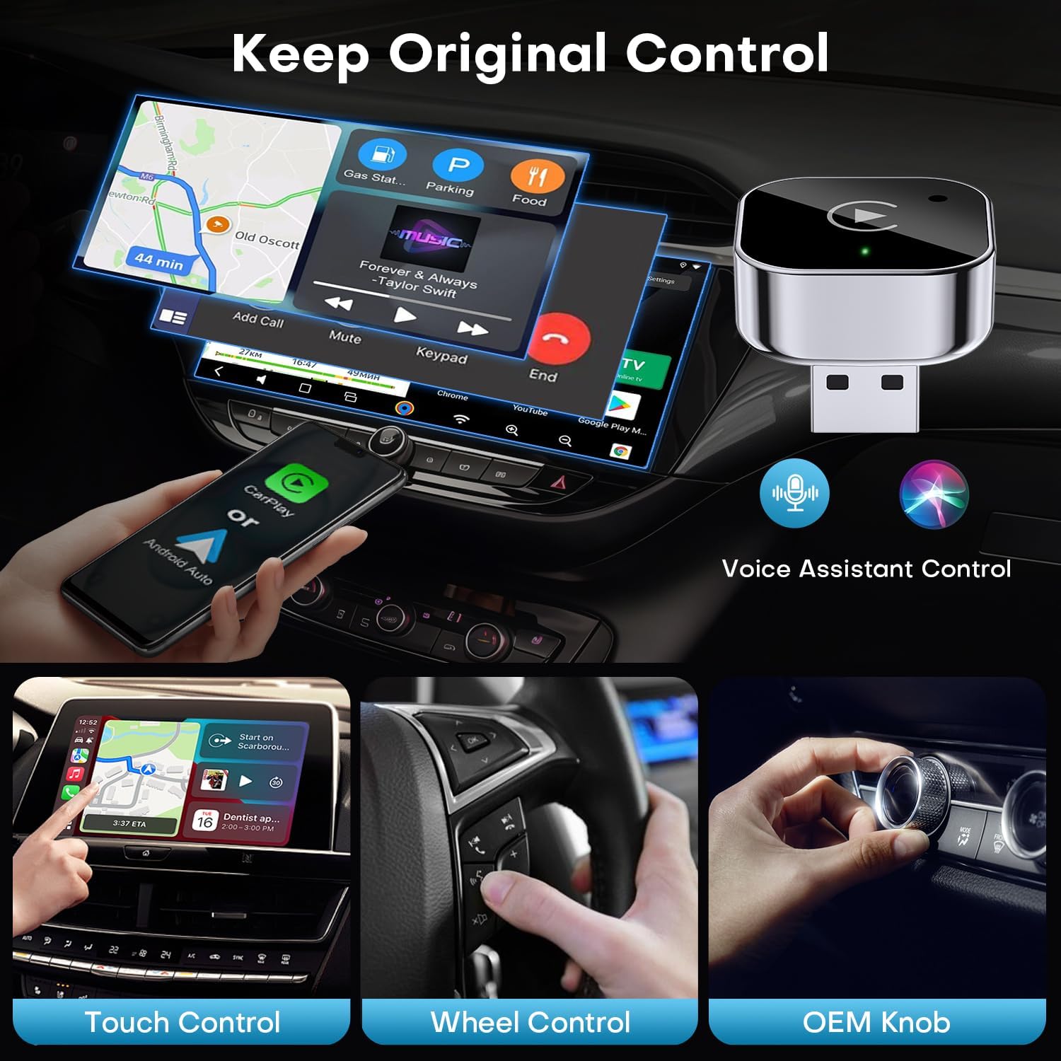 Wireless CarPlay  Auto Adapter