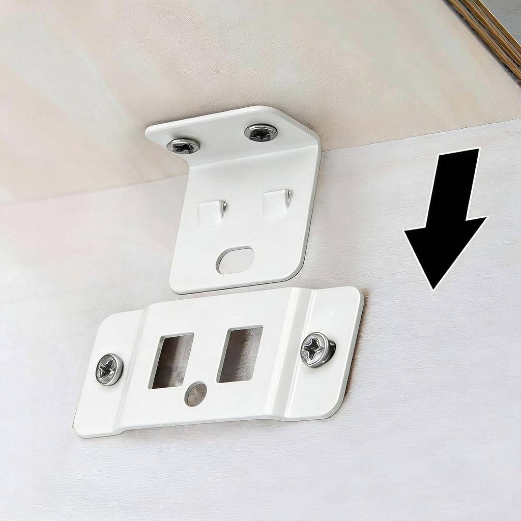 Quick Fitting Furniture Joint Bracket（10pack）