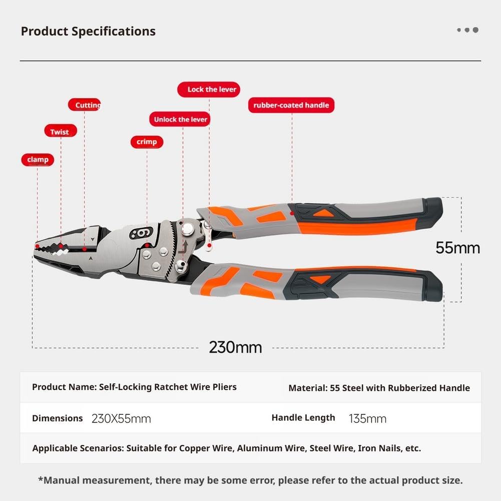Ratchet Locking Pliers