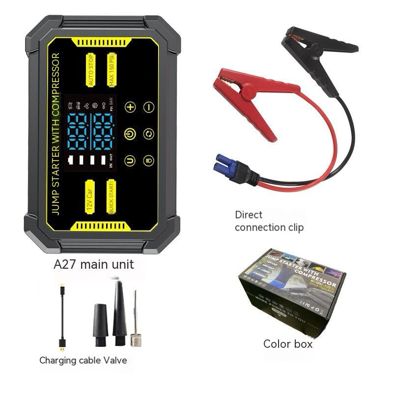 Jump Starter with Air Compressor